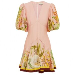 ALÉMAIS Papaya Mini Dress